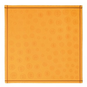 Apricot - Cotton blend Longchamp La MÉdaille Shawl Women Stoles | AU8328IL