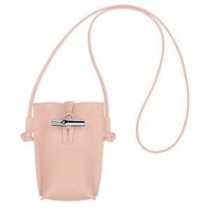 Ballerina - Leather Longchamp Le Roseau 1 Women Phone Case | AU8023GS