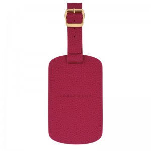 Beetroot - Leather Longchamp Le FoulonnÉ Luggage tag Men Accessories | AU9284NW