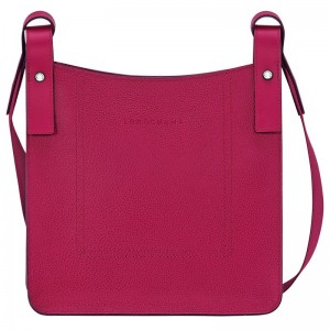 Beetroot - Leather Longchamp Le FoulonnÉ S Women Crossbody Bags | AU7436QM