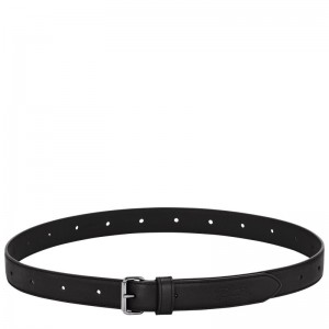 Black - Leather Longchamp Le Pliage Xtra Women Belts | AU8353ZU