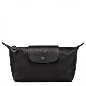 Black - Leather Longchamp Le Pliage Xtra Women Pouches | AU7938LI