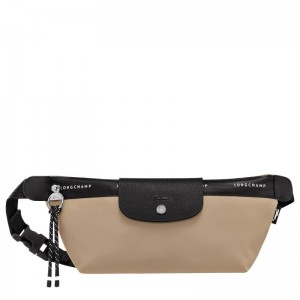 Clay - Canvas Longchamp Le Pliage Energy M Women Belt Bags | AU7625ZU