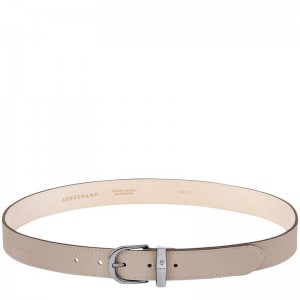 Clay - Leather Longchamp Le Roseau Essential Women Belts | AU8367YX