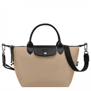 Clay - Recycled canvas Longchamp Le Pliage Energy S Women Handbag | AU7178WN