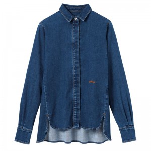 Denim - Denim Longchamp Women Shirt | AU8666LI