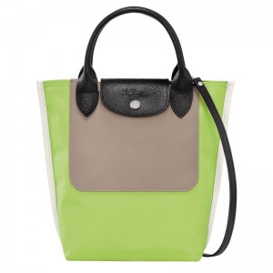 Green Light - Canvas Longchamp Cabas XS Tote Men Handbag | AU8938UZ