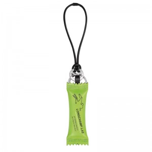 Green Light - Leather Longchamp Le Pliage Energy Women Key Rings | AU8031VR