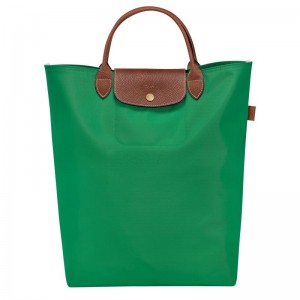 Green - Canvas Longchamp Le Pliage Original M Tote Men Handbag | AU8895EB