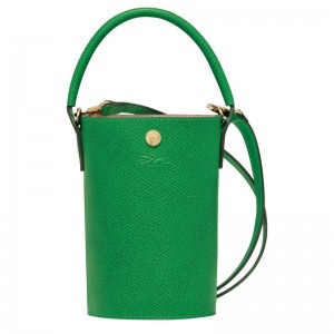 Green - Leather Longchamp Épure XS Women Crossbody Bags | AU7429IL