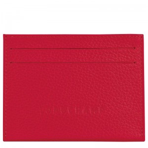 Love - Leather Longchamp Le FoulonnÉ Men Card Holder | AU9050WN