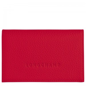 Love - Leather Longchamp Le FoulonnÉ Women Card Holder | AU7886LI