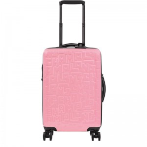 Marshmallow - Polycarbonate Longchamp LGP Travel M Women Suitcases | AU8151FD