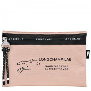 Nude - Canvas Longchamp Le Pliage Energy Men Pouches | AU9096TC