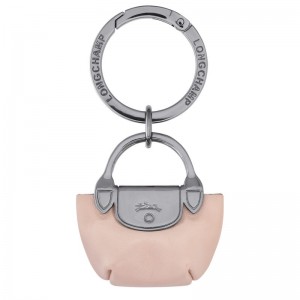 Nude - Leather Longchamp Le Pliage Xtra Women Key Rings | AU8064RV