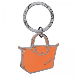 Orange - Metal Longchamp Le Pliages Women Key Rings | AU8046GS