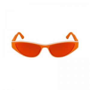 Orange - Plant Based Resin Longchamp Women Sunglasses | AU8520OK