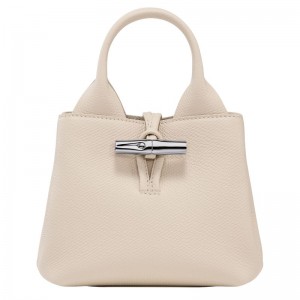 Paper - Leather Longchamp Le Roseau XS Women Handbag | AU7297JP