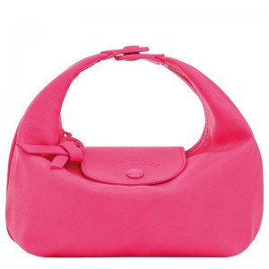 Pink - Leather Longchamp Le Pliage Xtra XS Men Handbag | AU8948RV