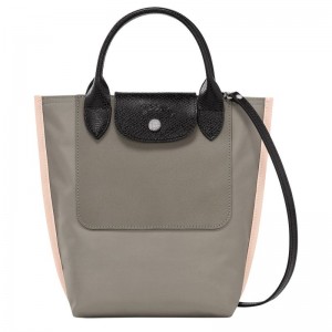 Turtledove - Canvas Longchamp Cabas XS Tote Men Handbag | AU8934AH