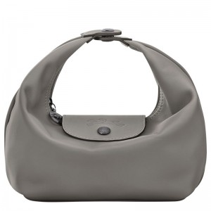 Turtledove - Leather Longchamp Le Pliage Xtra XS Handbag Women Mini Bags | AU7116OK