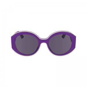 Violet - Plant Based Resin Longchamp Women Sunglasses | AU8493JP