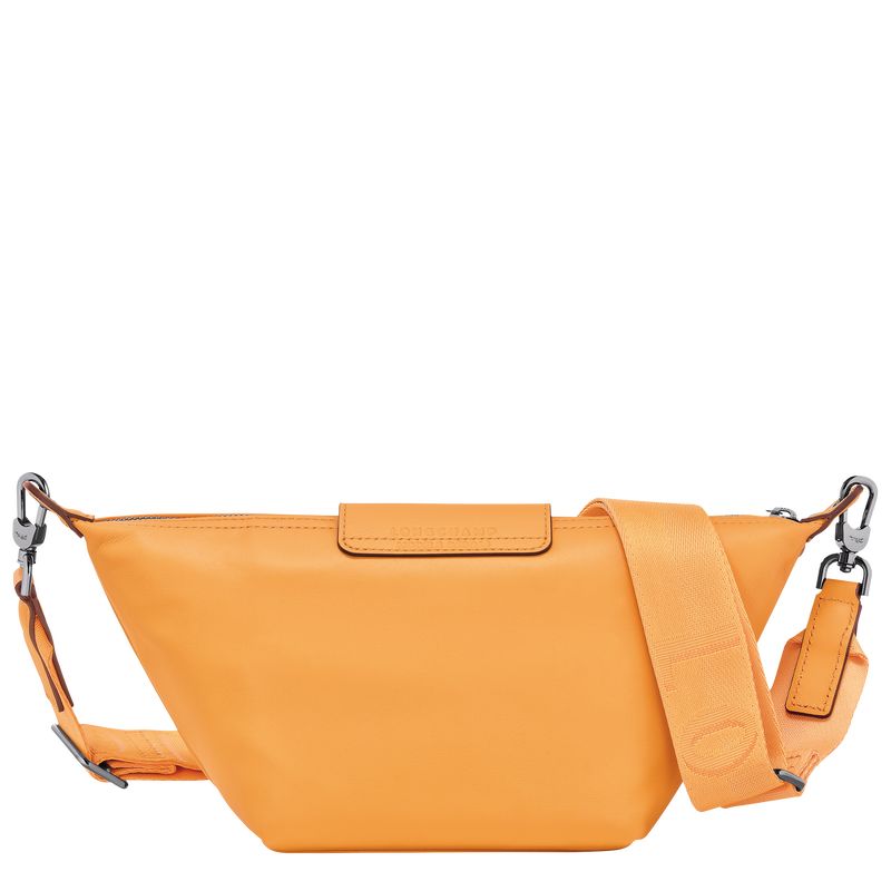 Apricot - Leather Longchamp Le Pliage Xtra XS Crossbody Women Mini Bags | AU7045NW