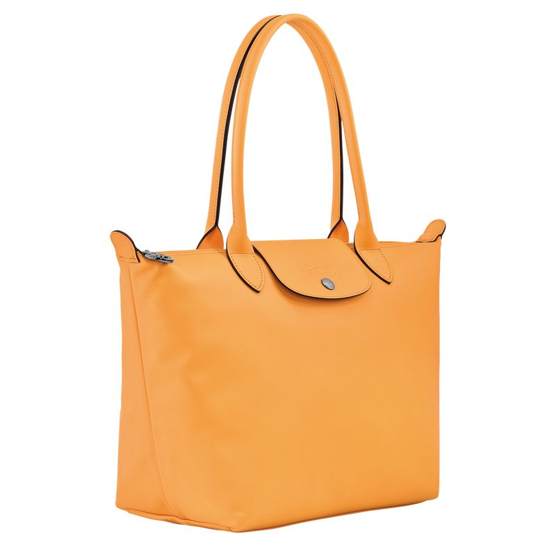 Apricot - Leather Longchamp Le Pliage Xtra M Tote Women Shoulder Bags | AU7564BE