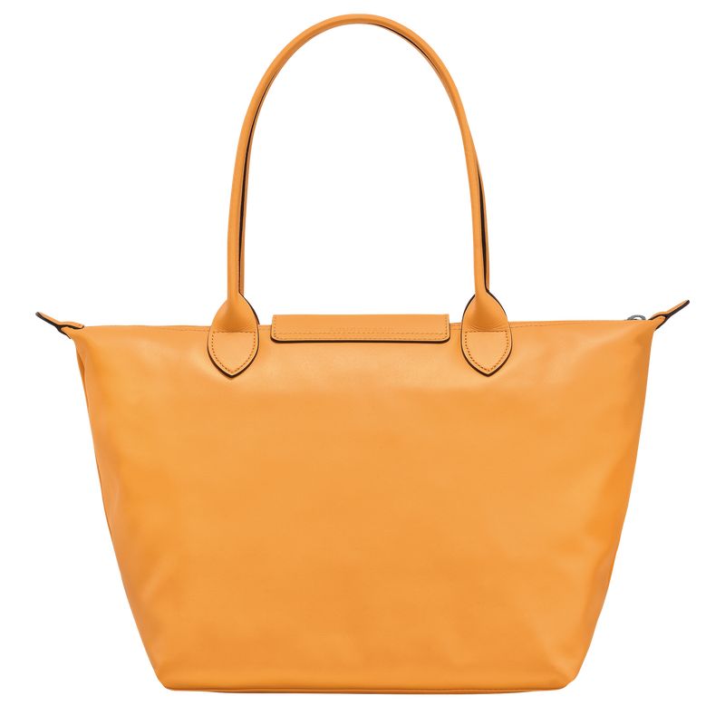 Apricot - Leather Longchamp Le Pliage Xtra M Tote Women Shoulder Bags | AU7564BE