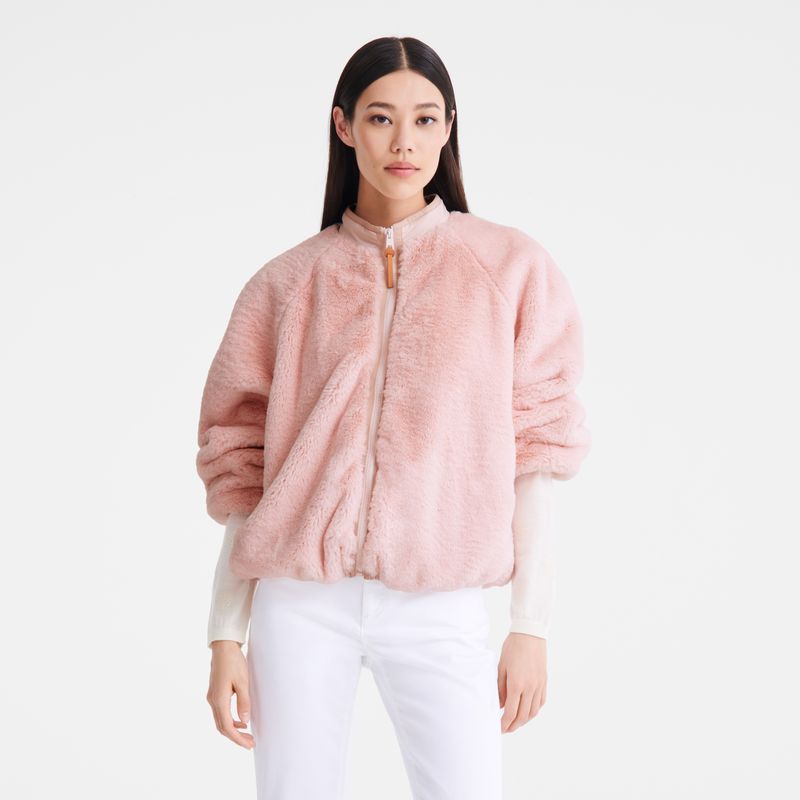 Ballerina - Faux fur Longchamp Women Jackets | AU8557BE