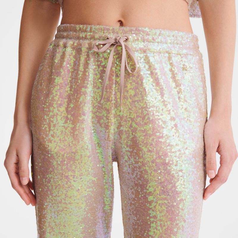 Ballerina - Glitter Longchamp Trousers Women Pants | AU8711MQ