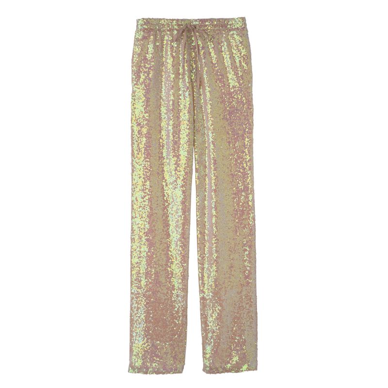 Ballerina - Glitter Longchamp Trousers Women Pants | AU8711MQ