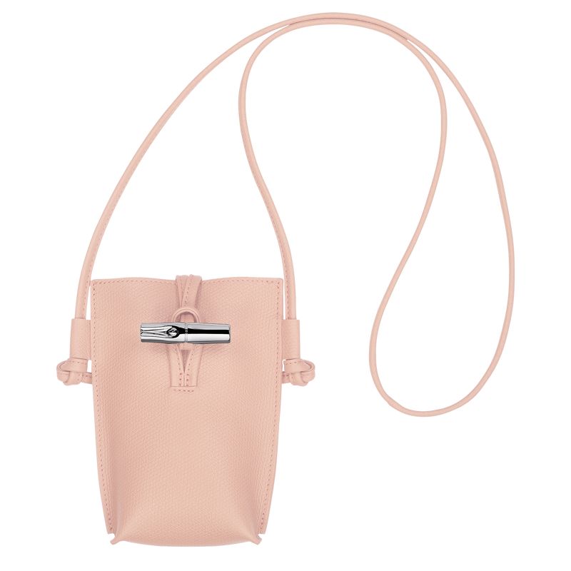 Ballerina - Leather Longchamp Le Roseau 1 Women Phone Case | AU8023GS