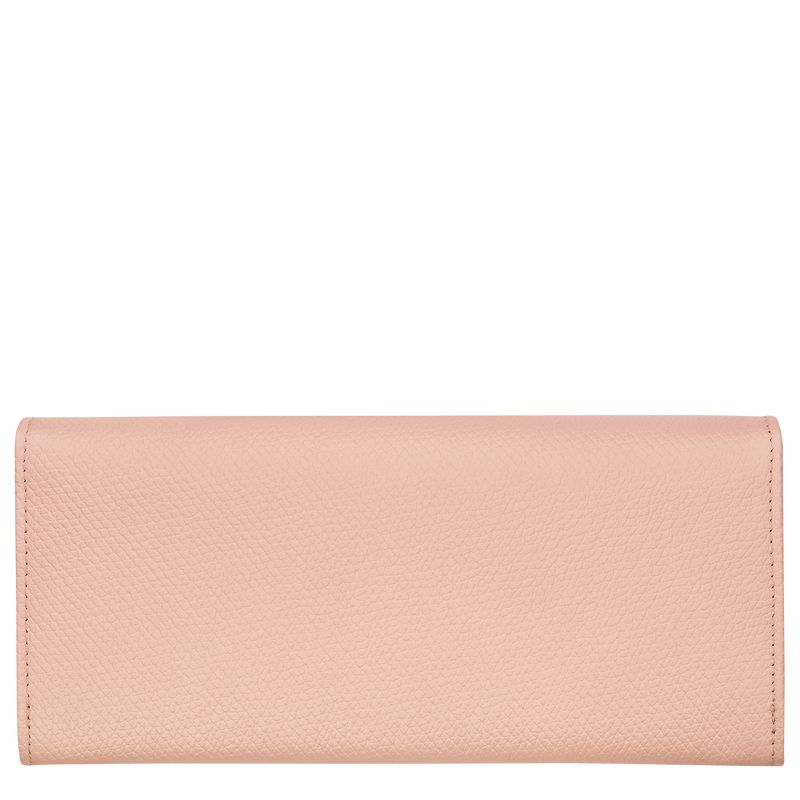 Ballerina - Leather Longchamp Le Roseau Flap Women Wallets | AU7854WN