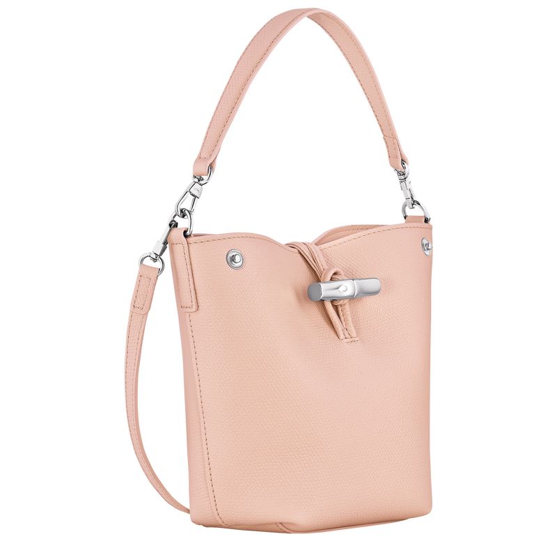 Ballerina - Leather Longchamp Le Roseau XS Bucket Women Mini Bags | AU7124QM