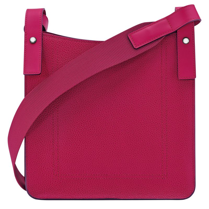 Beetroot - Leather Longchamp Le FoulonnÉ S Women Crossbody Bags | AU7436QM