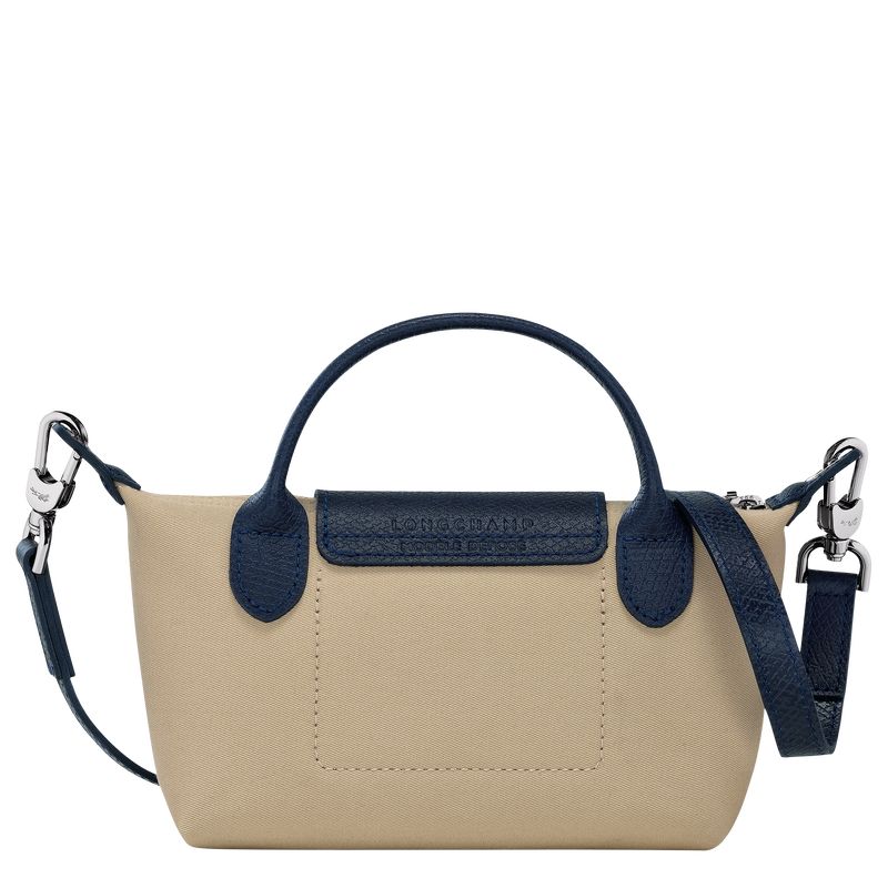 Beige - Canvas Longchamp Le Pliage Collection XS Pouch Women Mini Bags | AU7001ZU