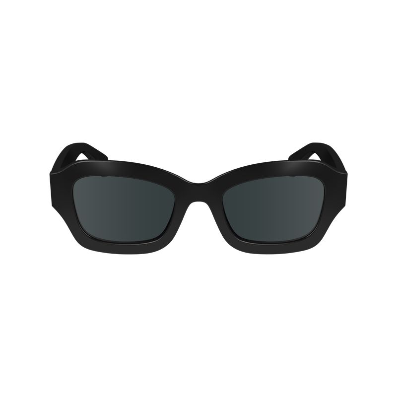 Black - Acetate Longchamp Women Sunglasses | AU8490FD