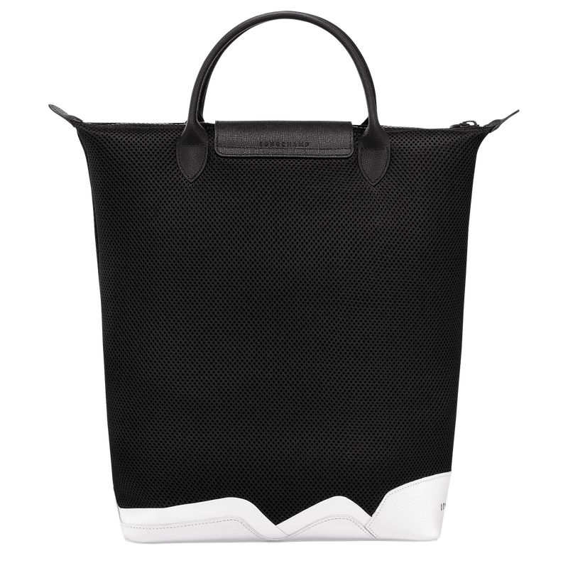 Black - Canvas Longchamp Le Pliage Collection M Tote Women Handbag | AU7150MQ