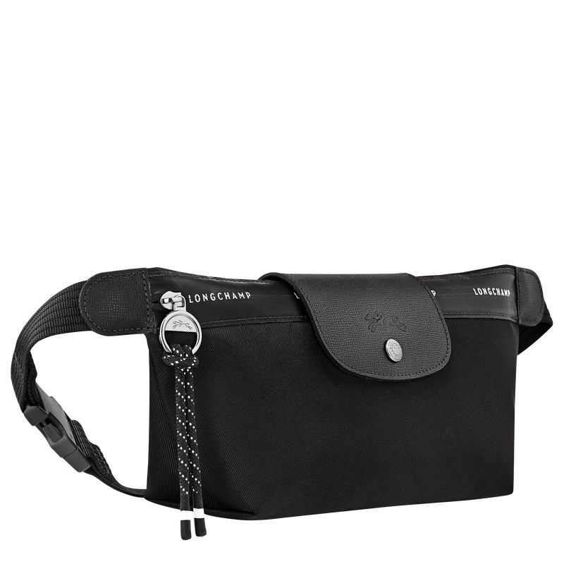 Black - Canvas Longchamp Le Pliage Energy M Men Belt Bags | AU8880DF