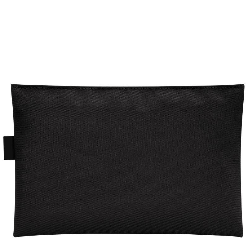 Black - Canvas Longchamp Le Pliage Energy Men Pouches | AU9097RV