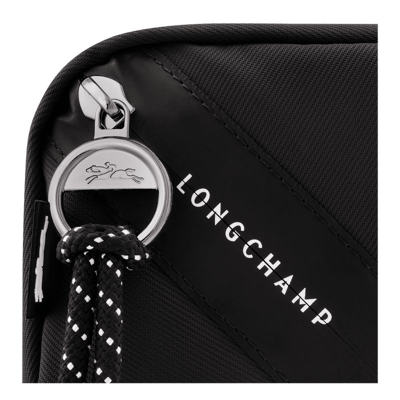 Black - Canvas Longchamp Le Pliage Energy Women Pouches | AU7702YX