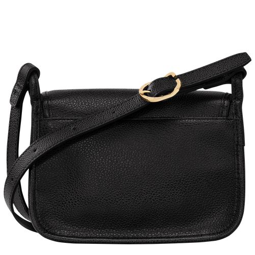 Black - Leather Longchamp Le FoulonnÉ S Women Crossbody Bags | AU7490WN