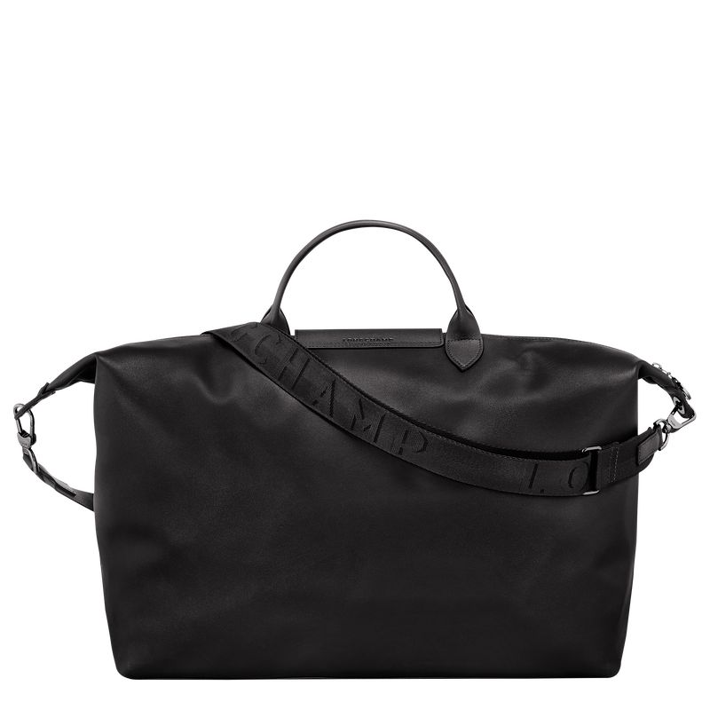 Black - Leather Longchamp Le Pliage Xtra S Women Travel Bags | AU8096JP