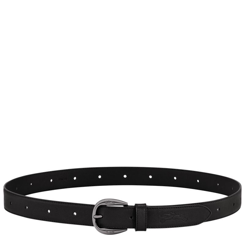 Black - Leather Longchamp Le Pliage Xtra Women Belts | AU8371WN