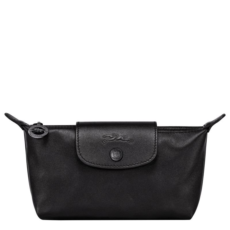 Black - Leather Longchamp Le Pliage Xtra Men Pouches | AU9073NW