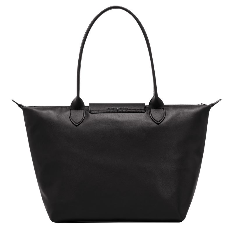 Black - Leather Longchamp Le Pliage Xtra M Tote Women Shoulder Bags | AU7566MQ