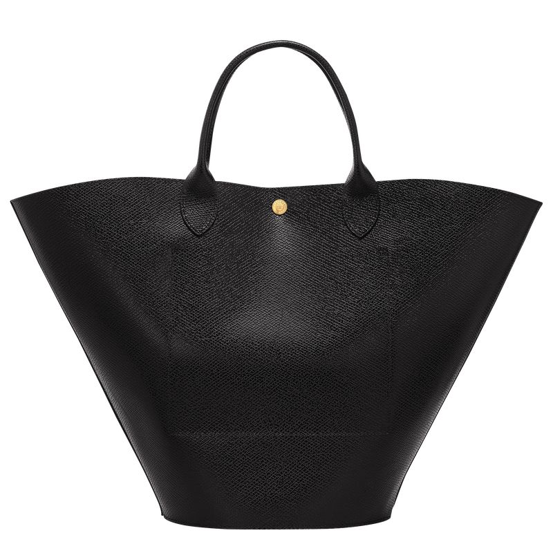 Black - Leather Longchamp Épure XL Tote Women Handbag | AU7263KO