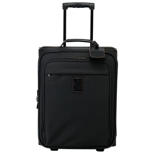 Black - Recycled canvas Longchamp Boxford S Men Suitcases | AU9243FD