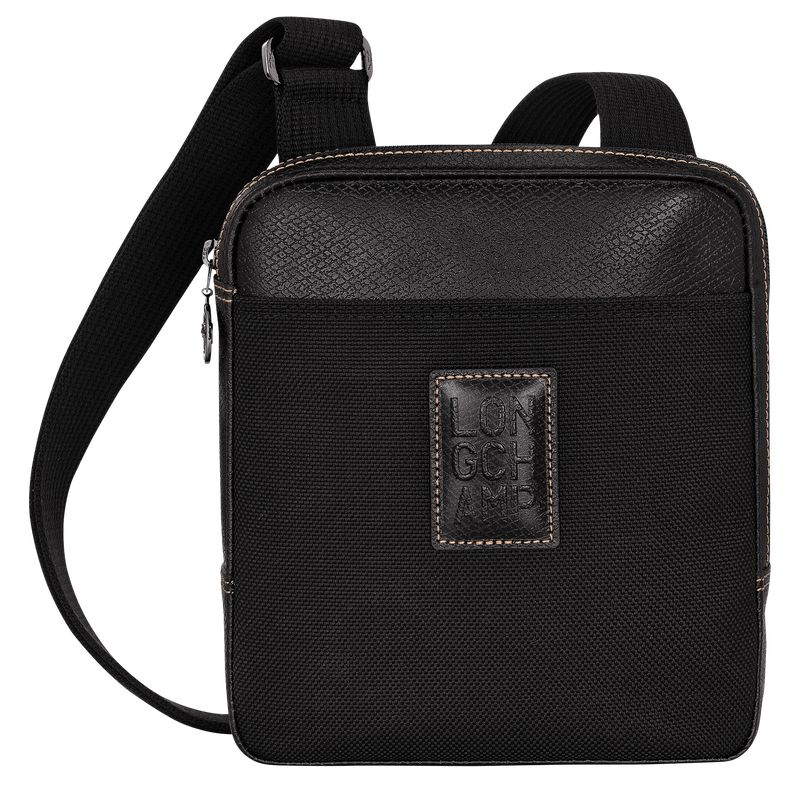 Black - Recycled canvas Longchamp Boxford XS Crossbody Women Mini Bags | AU7048NW